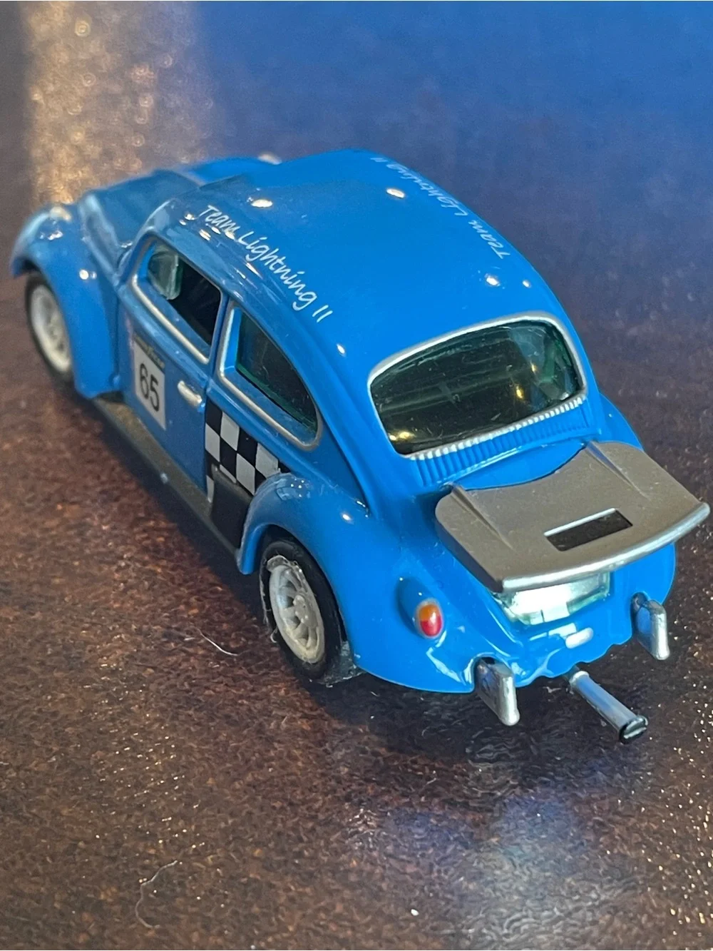 1965 VW Volkswagen Rally Racing Beetle Bug 1/64 Scale Johnny Lighting